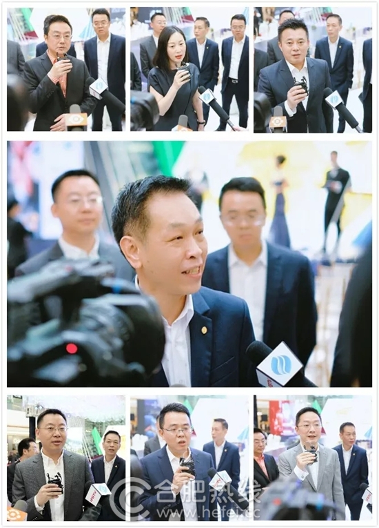 7位总经理接受了来自安徽多家知名媒体的采访 7位总经理接受了来自安徽多家知名媒体的采访