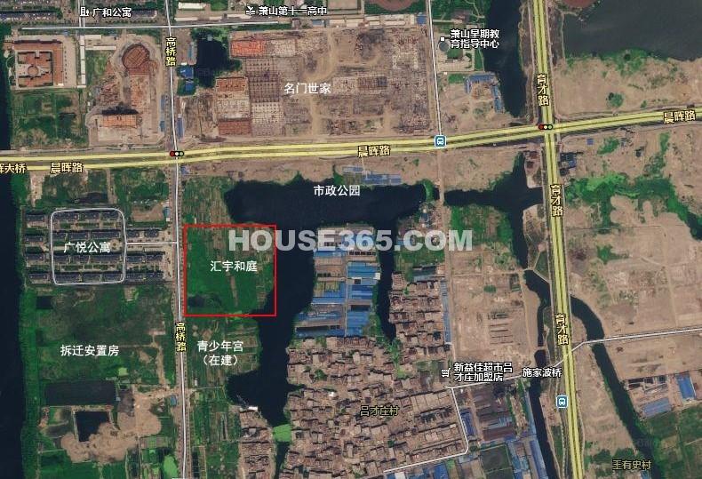 汇宇和庭交通图