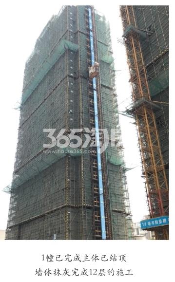 旭辉中粮朗香郡实景图（2019.11）