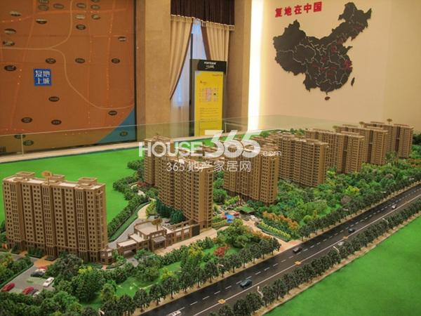 复地上城售楼处月最新沙盘图