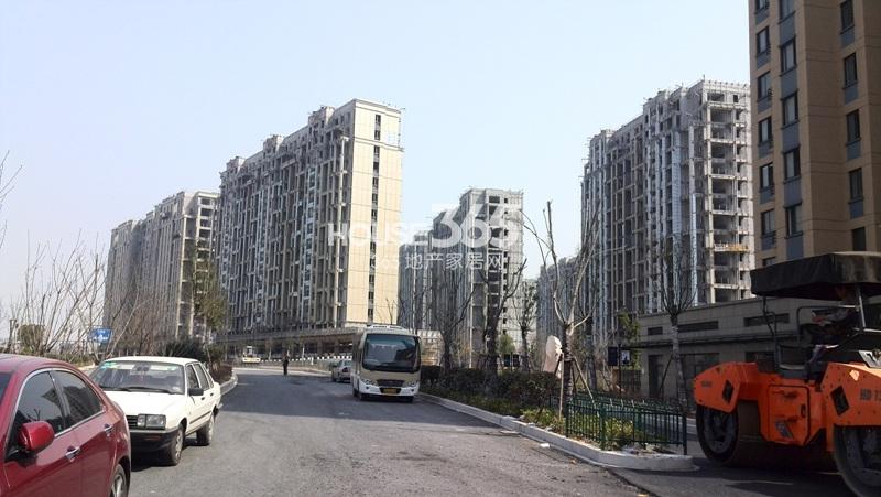 滨江金色黎明项目现场实景图 2013年3月