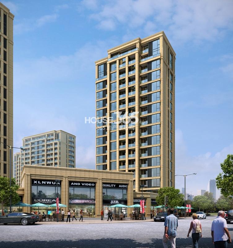 中国铁建国际花园效果图