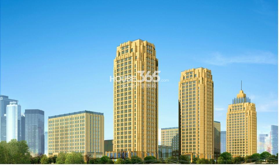 天港蓝湖国际效果图