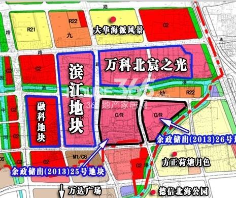 滨江万家名城区位图