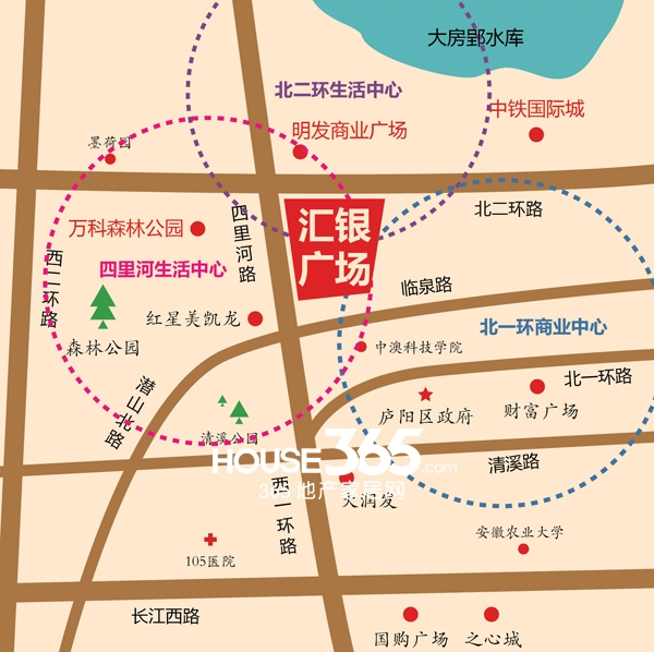 汇银广场区位图