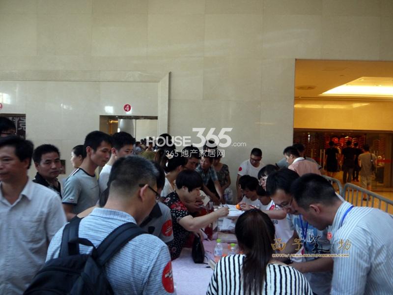 保亿风景晨园8.19首次开盘现场