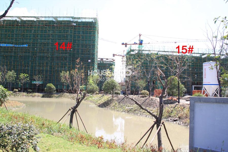 汇宇和庭14、15号楼实景图 2013.8摄