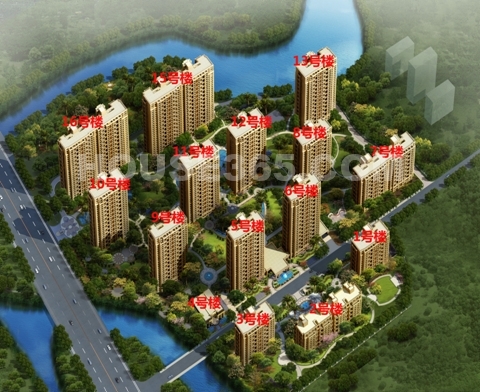 绿都四季华庭楼栋分布图