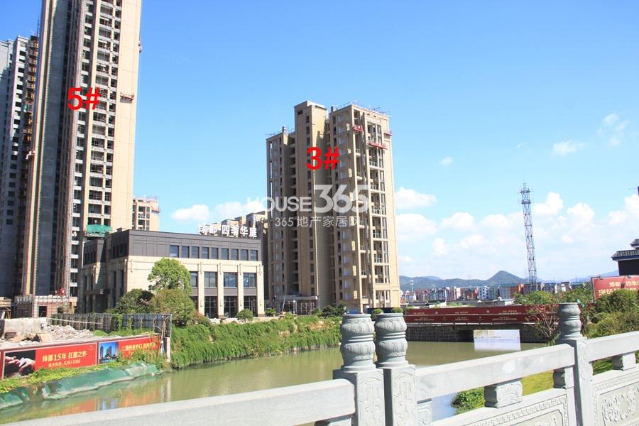 绿都四季华庭3、5号楼实景图 2013.8摄 