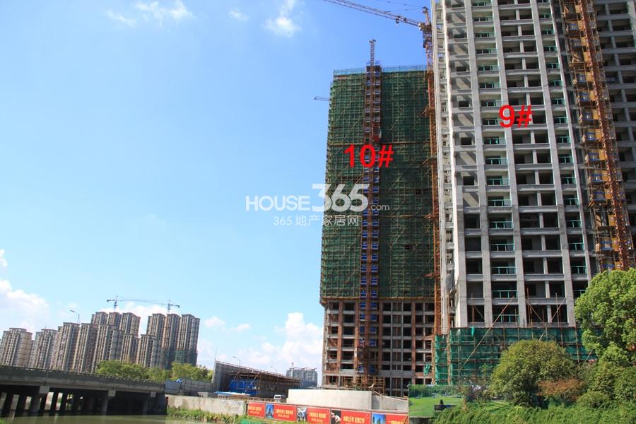 绿都四季华庭9、10号楼实景图 2013.8摄 