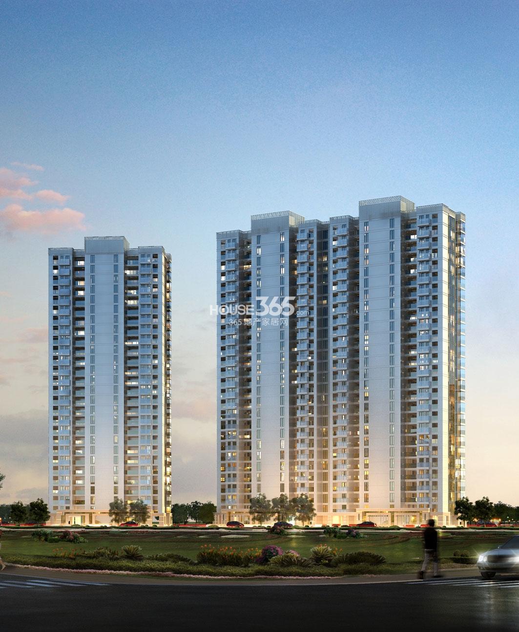 世茂之西湖住宅部分效果图