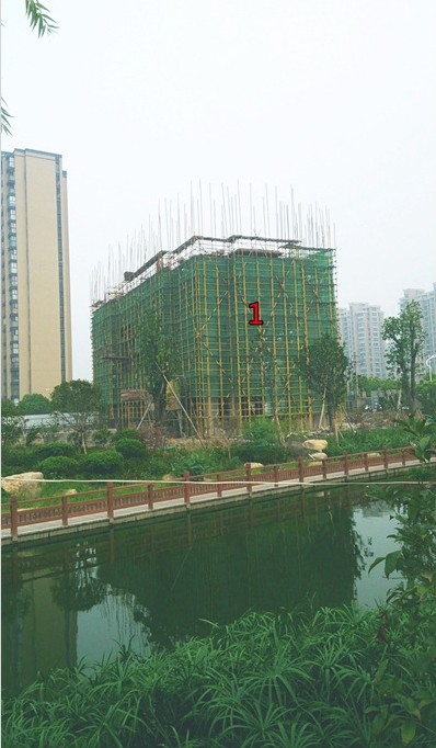 2013年9月中旬湖漫雅筑实景图--1号楼