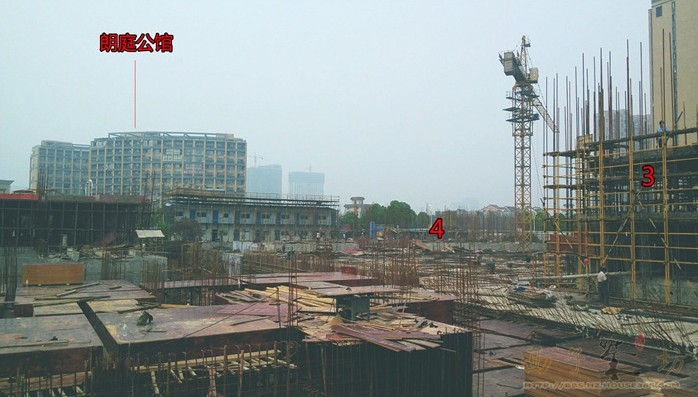 2013年9月中旬湖漫雅筑实景图--3、4号楼