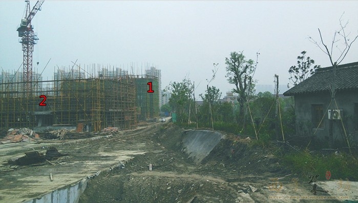 2013年9月中旬湖漫雅筑实景图--1、2号楼