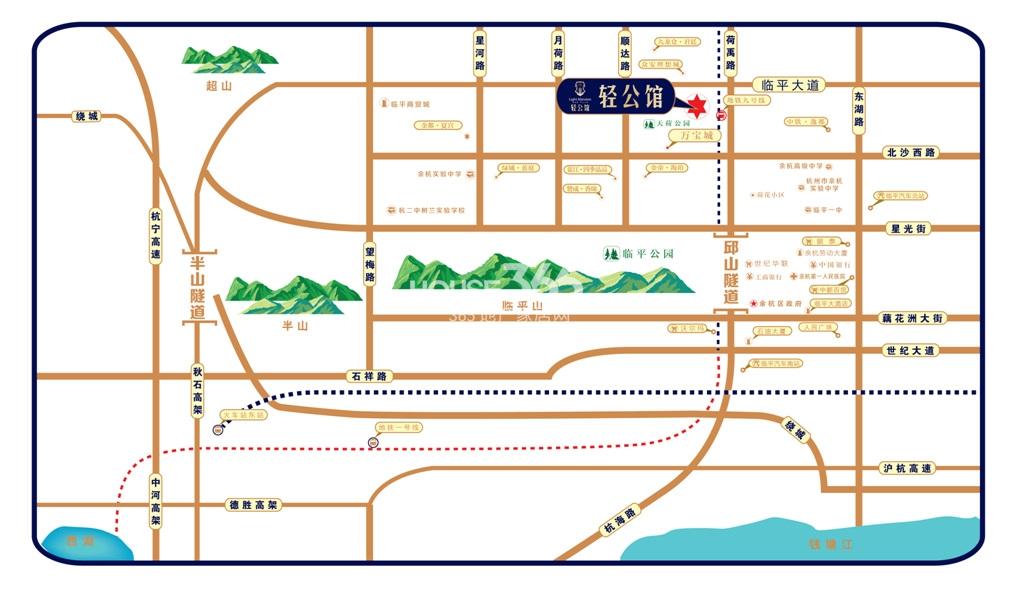 相寓交通图
