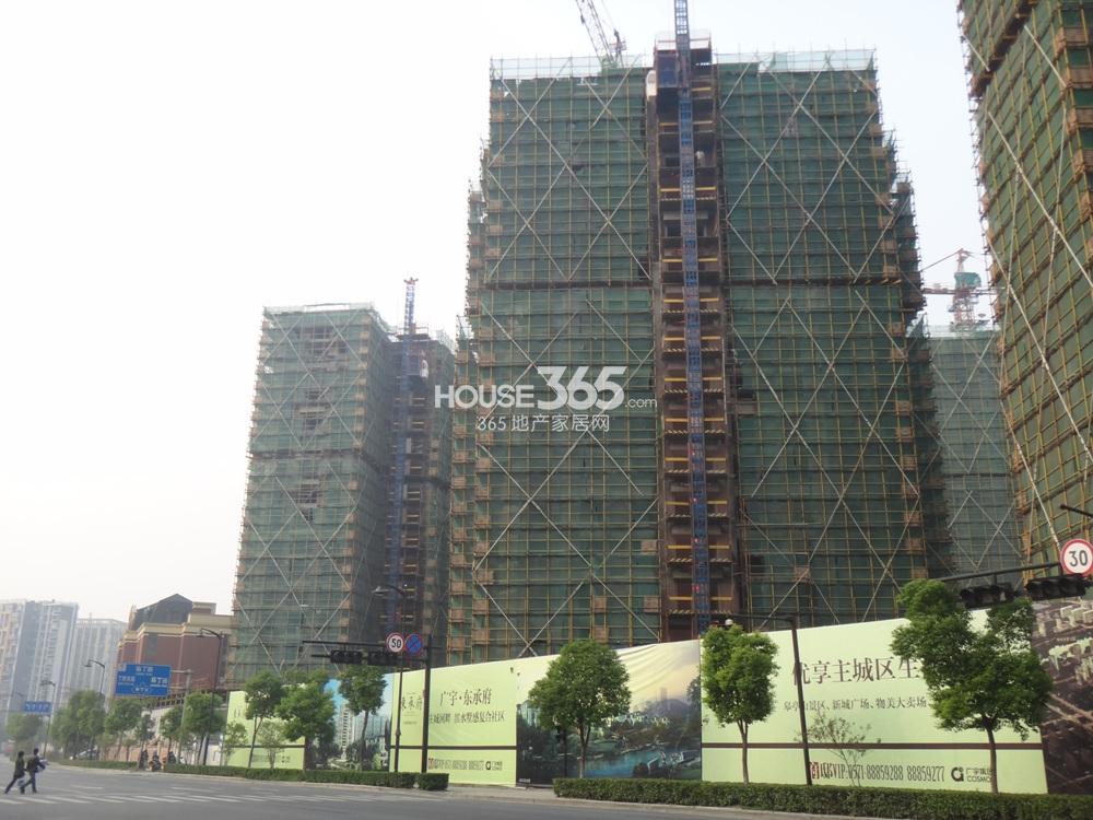 广宇东承府项目实景图 2013.10摄 