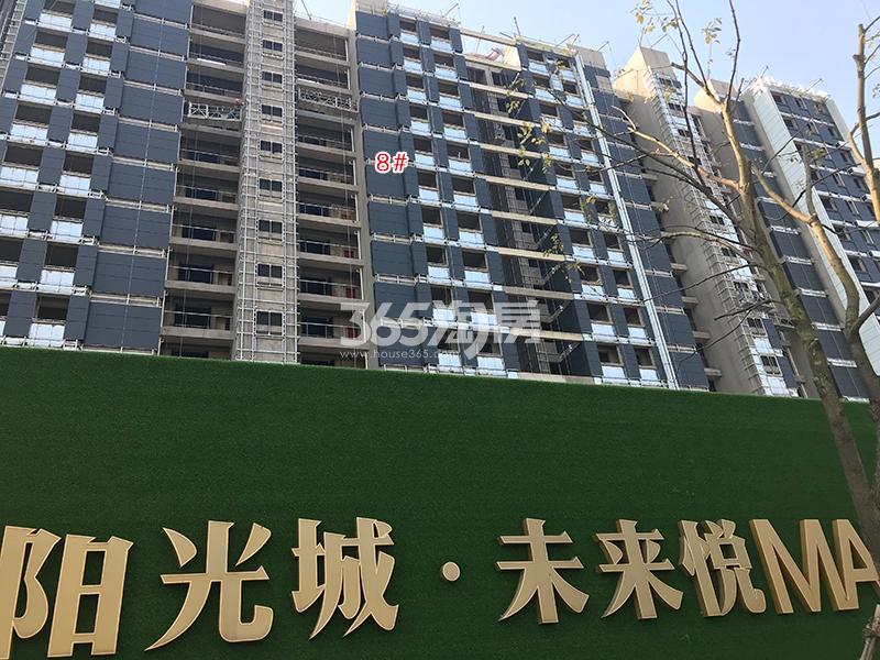 阳光城未来悦一期8号楼实景（2019.4）