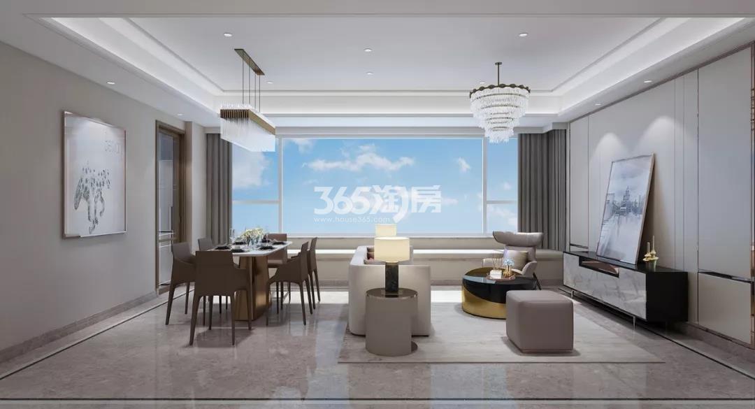 滨江御虹府幻影风格样板间——客厅_杭州滨江御虹府_杭州新房网_365淘房