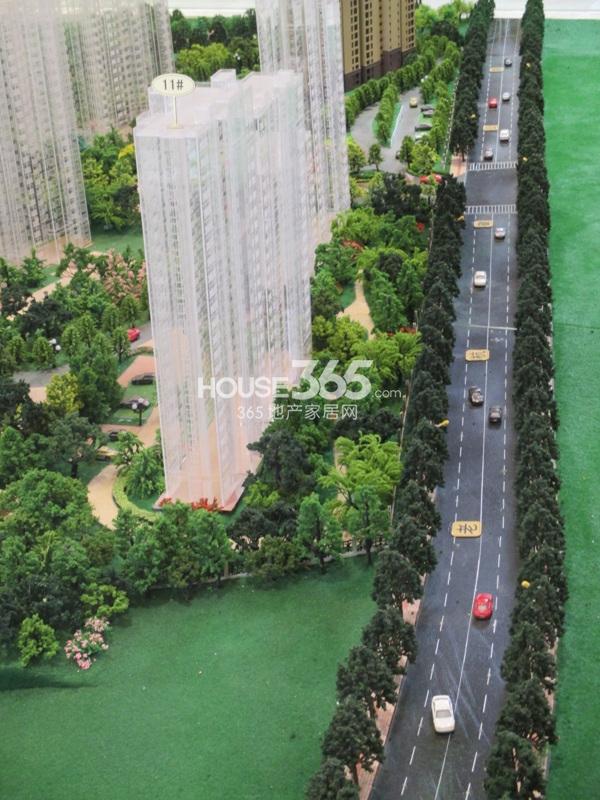景瑞御蓝湾售楼处沙盘