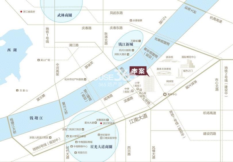绿地旭辉城交通图