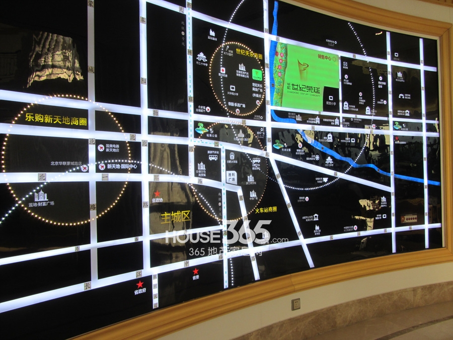 长虹世纪荣廷 区位图（2014.01.23） 