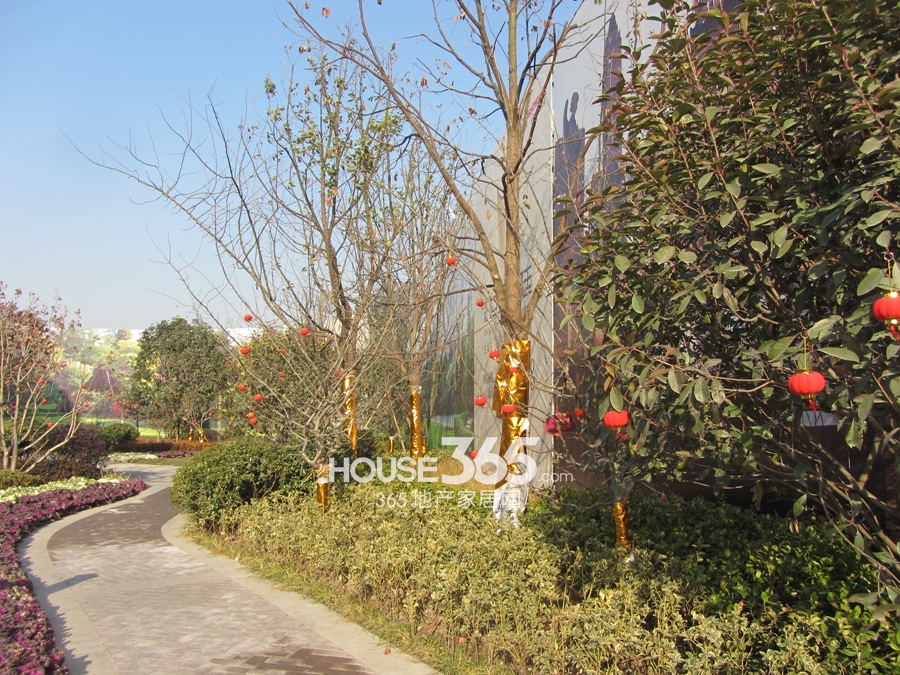 长虹世纪荣廷 售楼部实景（2014.01.23） 