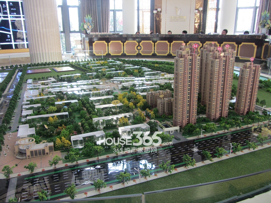 长虹世纪荣廷 沙盘（2014.01.23） 