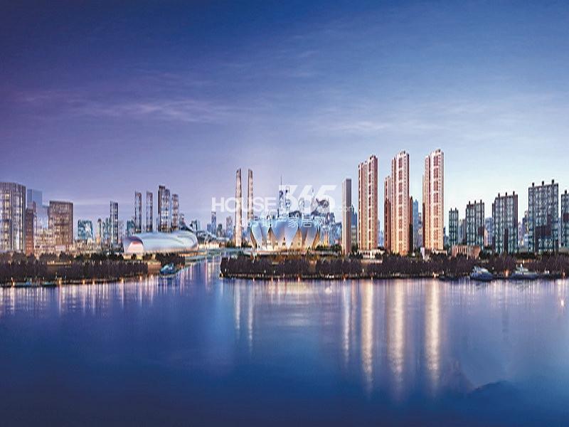 莱蒙水榭春天效果图江景