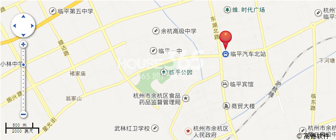莱茵置业临平地块区位图