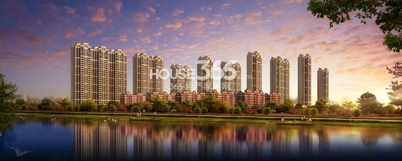 恒基旭辉府傍晚远景效果图