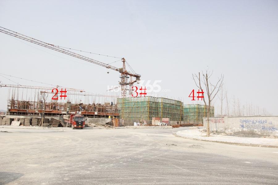 金地格林格林2、3、4号楼实景图 （2014.3.11摄）