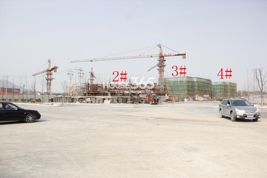 金地格林格林2、3、4号楼实景图 （2014.3.11摄）