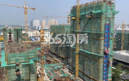 阳光城·檀苑在建高层实景