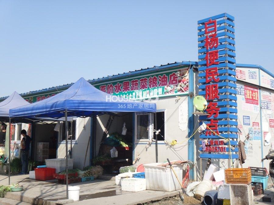 宋都东郡国际周边配套——江涛路上的白杨便民服务点