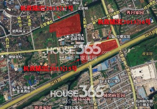 国风美域项目地块区位图