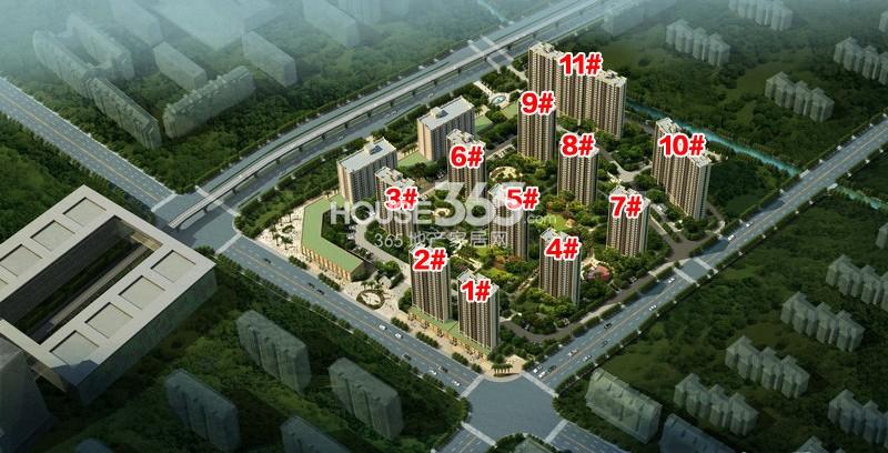保亿风景晨园楼幢分布图