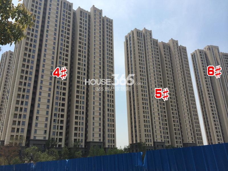 金都夏宫4、5、6号楼施工进程（2014.05）