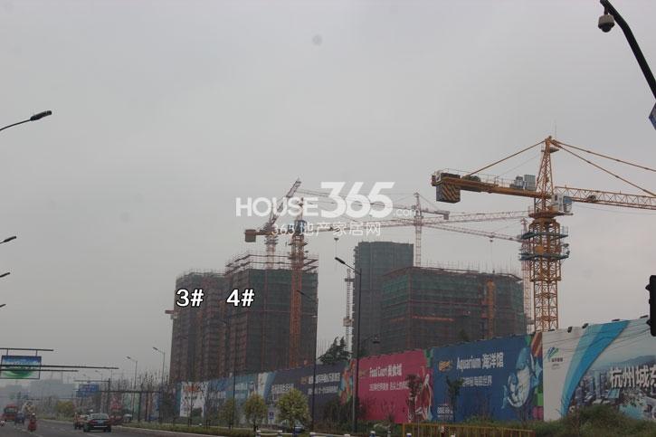 华元欢乐城3、4号楼施工现场（2014.06）