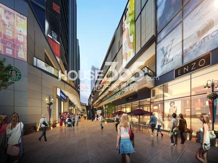 萧山宝龙城市广场商业街效果图