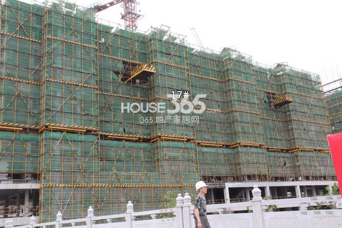龙湖名景台17号楼施工实景图（2014.5.22摄）