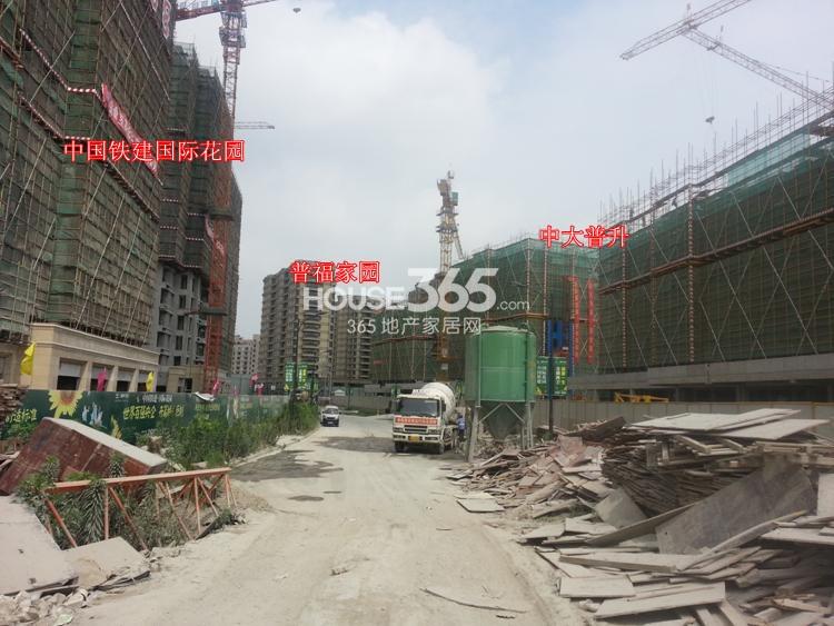 中大普升周边小区实景图 （2014.6.10摄）