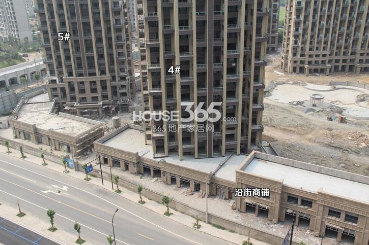 保利城市果岭4、5号楼实景图 （2014.6.12摄）
