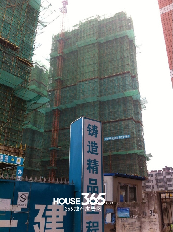 华邦繁华里8月工程进度（2014.8.28）