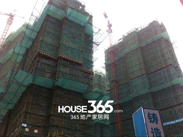 华邦繁华里8月工程进度（2014.8.28）