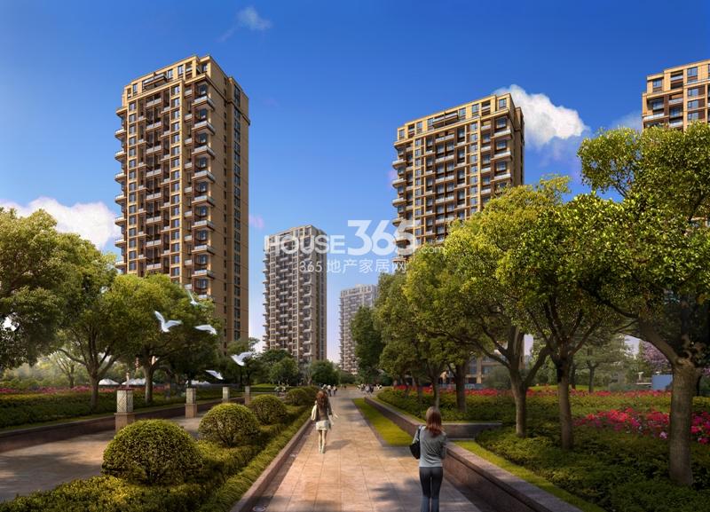 越秀星汇悦城高层效果图