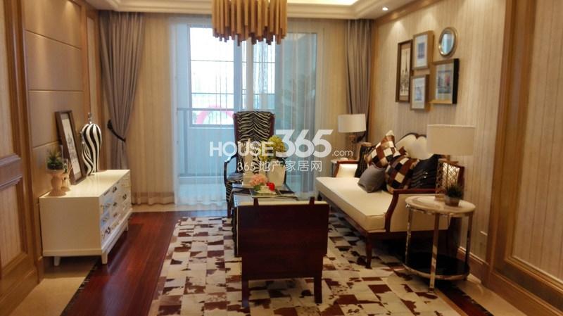 嘉丰万悦城项目A户型88方样板房——客厅