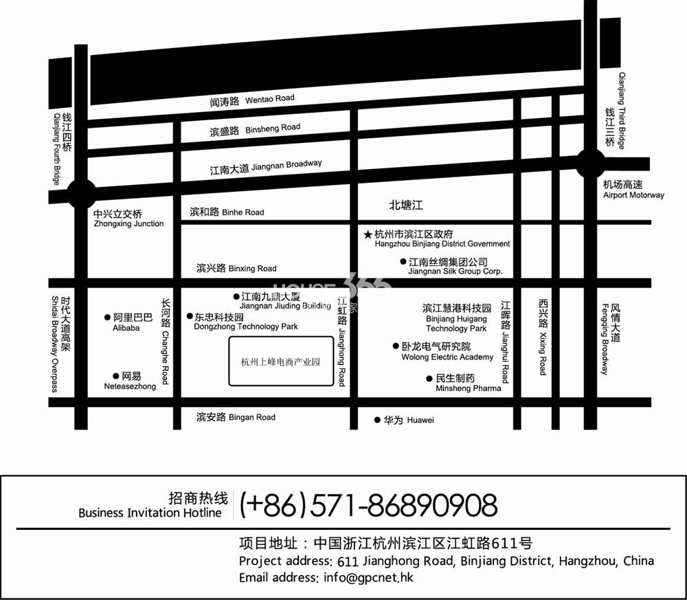 上峰电子商务产业园交通图