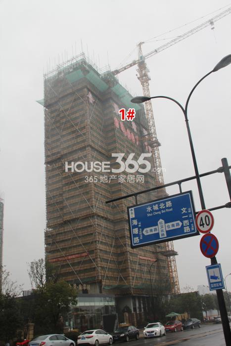 合景瑜翠园1#楼进度 2014.11