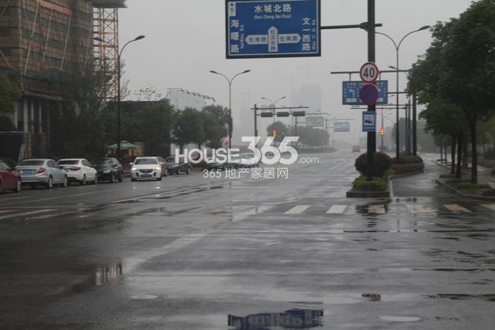 合景瑜翠园周边道路 2014.11