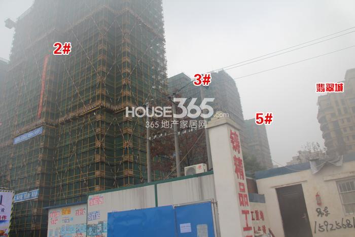 溪悦宸府2、3、5#楼进度 2014.11